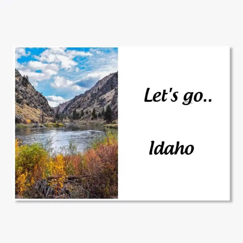 Let's go...Idaho